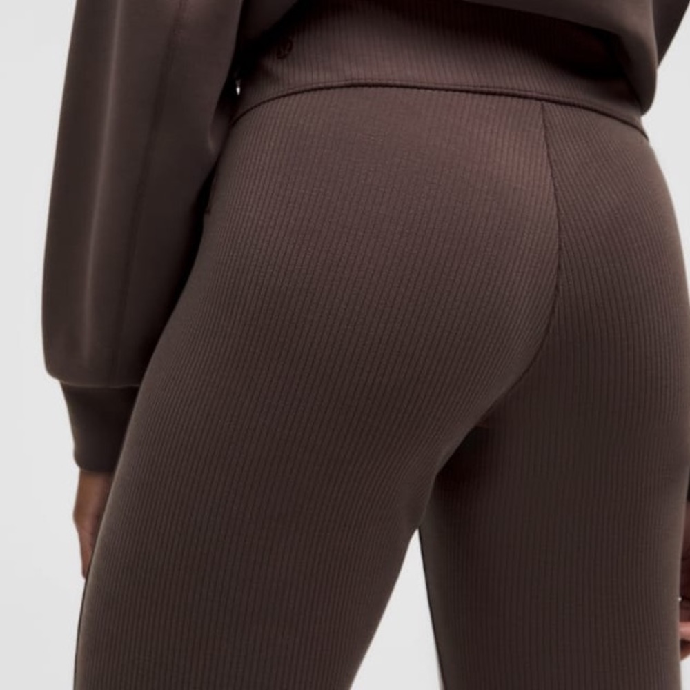 Lululemon Ribbed Softstreme Flared Pant Regular - Picture 3 of 6
